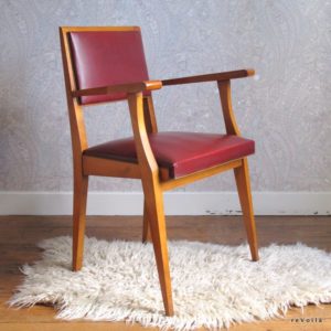 Fauteuil bridge rouge