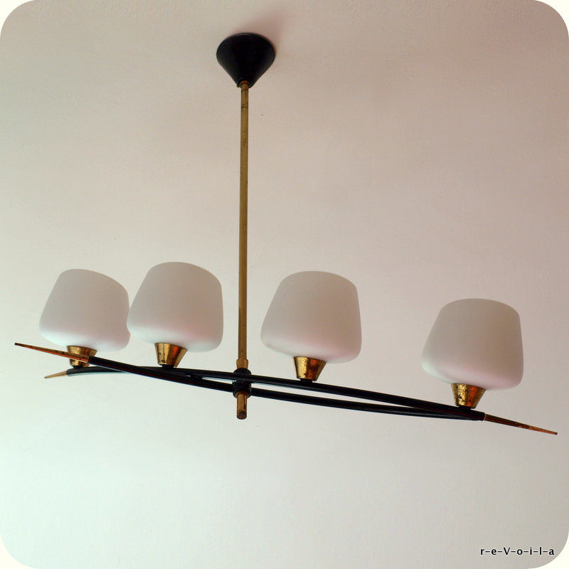 Lustre Arlus 4 globes