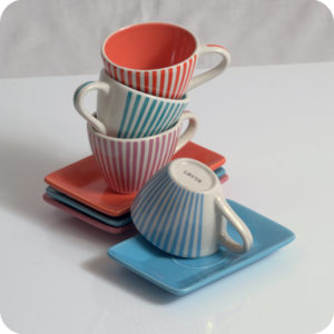 4 tasses à café LBVYR